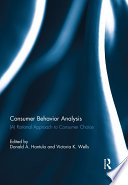 Consumer Behavior Analysis Book