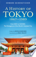 History of Tokyo 1867 1989 Book