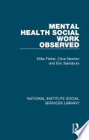 Mental Health Social Work Observed Book