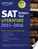Kaplan SAT Subject Test Literature 2015 2016