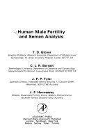Human Male Fertility and Semen Analysis