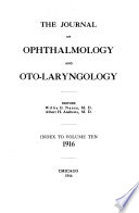 Journal of Ophthalmology and Otolaryngology Book