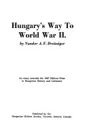 Hungary's way to World War II