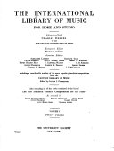 The International Library of Music for Home and Studio Book