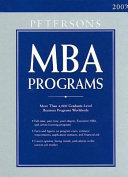 Peterson's MBA Programs