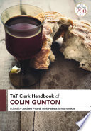 T T Clark Handbook Of Colin Gunton