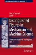 Distinguished Figures in Mechanism and Machine Science Pdf/ePub eBook