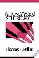 Autonomy and Self Respect Book