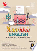 Xam Idea English for CBSE Class 12  2021 Book