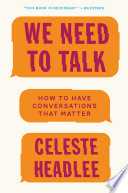 We Need to Talk Book