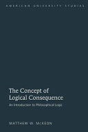 Read Pdf The Concept of Logical Consequence