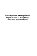 Iconicity in the Writing Process