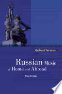 Russian Music at Home and Abroad Book