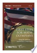 First Steps for Math Olympians  Using the American Mathematics Competitions Book