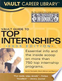Vault Guide to Top Internships