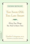 Too Soon Old, Too Late Smart Pdf/ePub eBook