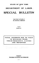 Fatal Accidents Due to Falls in Building Work Book