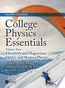College Physics Essentials  Eighth Edition Book
