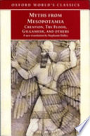 Myths from Mesopotamia Book