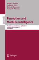 Perception and Machine Intelligence