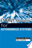 Energy Harvesting for Autonomous Systems Book