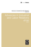 Advances in Industrial   Labor Relations
