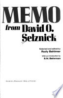 Memo from David O. Selznick