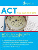 ACT Prep Book 2018-2019