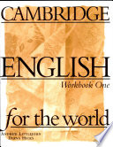 Cambridge English For The World 1 Class Audio Cassette Set 2 Cassettes 