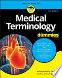 Medical Terminology For Dummies Book