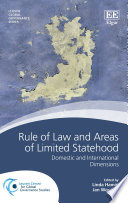 Rule of Law and Areas of Limited Statehood Book