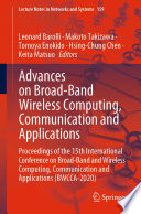 Advances on Broad Band Wireless Computing  Communication and Applications