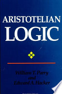 Aristotelian Logic PDF Book By William T. Parry,Edward A. Hacker