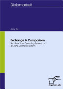 Exchange & Comparison Two Real Time Operating Systems on a Micro-Controller System