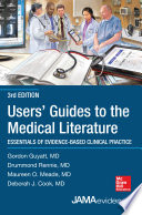 Users  Guides to the Medical Literature  Essentials of Evidence Based Clinical Practice  Third Edition