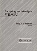 Sampling and Analysis of Rain