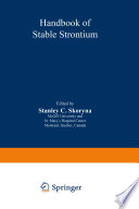 Handbook of Stable Strontium Book
