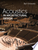 Acoustics in Architectural Design Book PDF