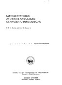 Particle Statistics of Infinite Populations as Applied to Mine Sampling