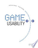 Game Usability Book