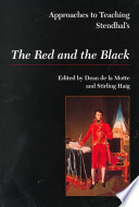 Approaches to Teaching Stendhal's The Red and the Black PDF Book By Dean De la Motte,Stirling Haig