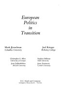 European Politics in Transition