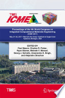Proceedings of the 4th World Congress on Integrated Computational Materials Engineering  ICME 2017 