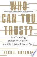 Who Can You Trust? by Rachel Botsman Book Cover