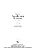 The New Encyclopaedia Britannica    30  Macropaedia  knowledge in depth