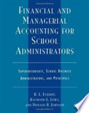 Financial and Managerial Accounting for School Administrators Book