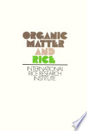 Organic Matter and Rice Book