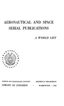 Aeronautical and Space Serial Publications