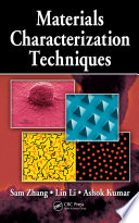 Materials Characterization Techniques Book