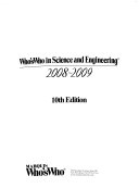 Who s Who in Science and Engineering 2008 2009